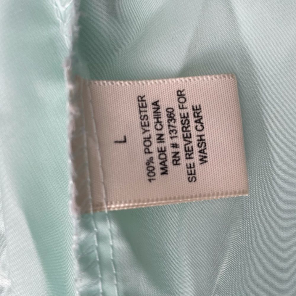 Mint Green Button Down Blouse - image 2